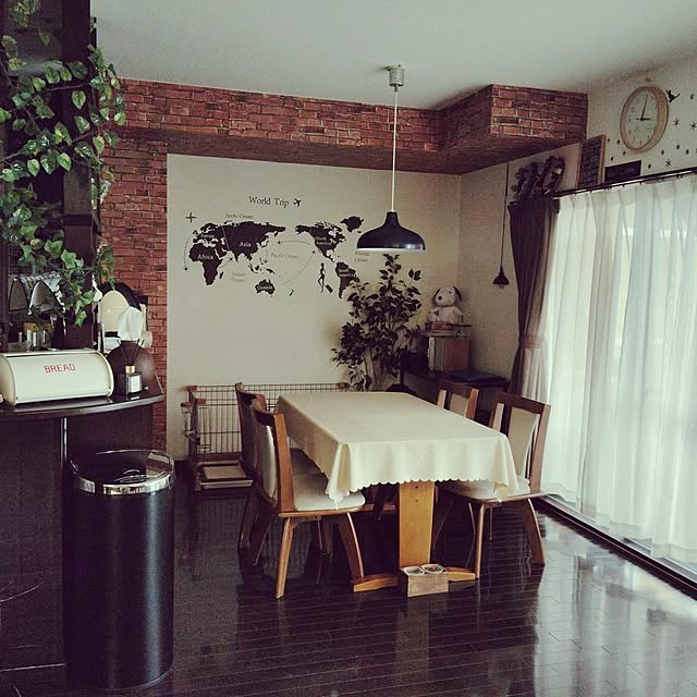 部屋全体/ダイニング/マンションインテリア/マンション暮らし/すきなものに囲まれた暮らし...などのインテリア実例 - 2024-10-07 15:03:48