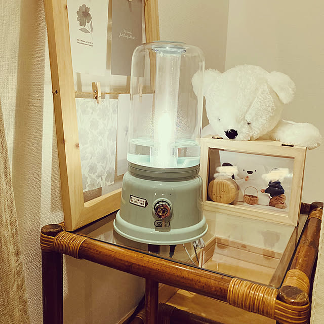 エッセンシャルオイル/toffyアロマランプ加湿器/癒し/掃除しやすいように/子供のいる暮らし...などのインテリア実例 - 2022-01-22 12:15:31