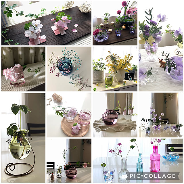 わたしの暮らしアワード/2023.1.8/花遊び/部屋全体のインテリア実例 - 2023-01-08 23:57:20