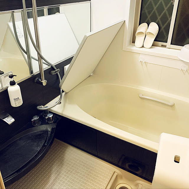 モノトーン/バス/トイレのインテリア実例 - 2020-01-04 21:32:38