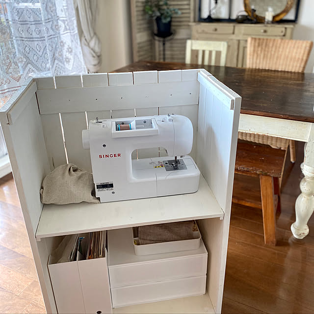 DIY ミシン収納のインテリア・手作りの実例 | RoomClip(ルーム DIY ミシン収納のインテリア・手作りの実例 | RoomClip(ルーム