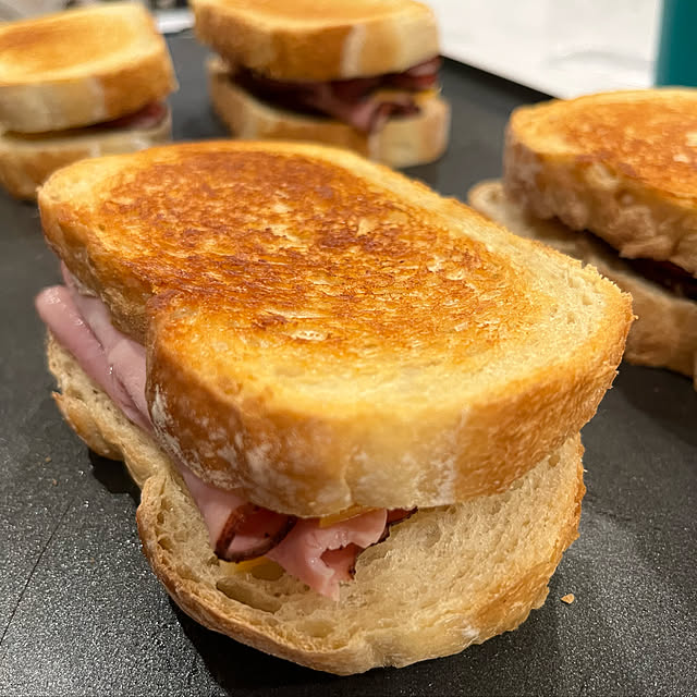 料理/サンドイッチ/ホットプレート/くつろぎ時間/癒しの空間...などのインテリア実例 - 2022-12-27 00:45:57