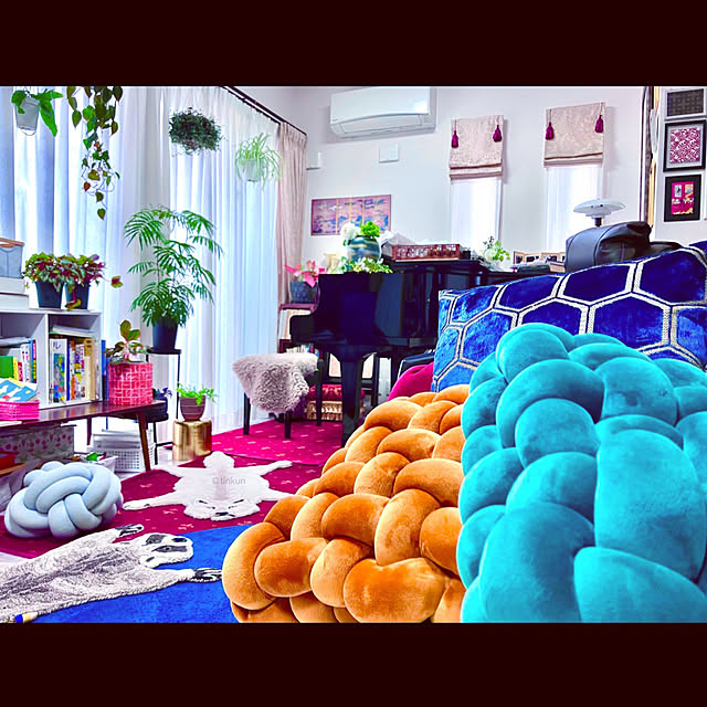 部屋全体/色のある暮らし/Designers Guild/DESIGNERSGUILD/クッション...などのインテリア実例 - 2024-03-03 01:04:45