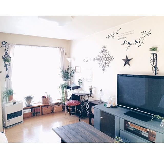 部屋全体/アンティーク/antique/DIYとは言えないけど…/IG:__favoriのインテリア実例 - 2015-02-06 15:18:27