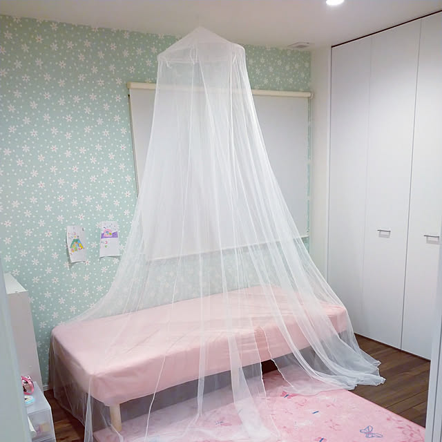 ベッド周り/平屋/無垢床/ニトリ/無印良品...などのインテリア実例 - 2021-08-20 23:01:59