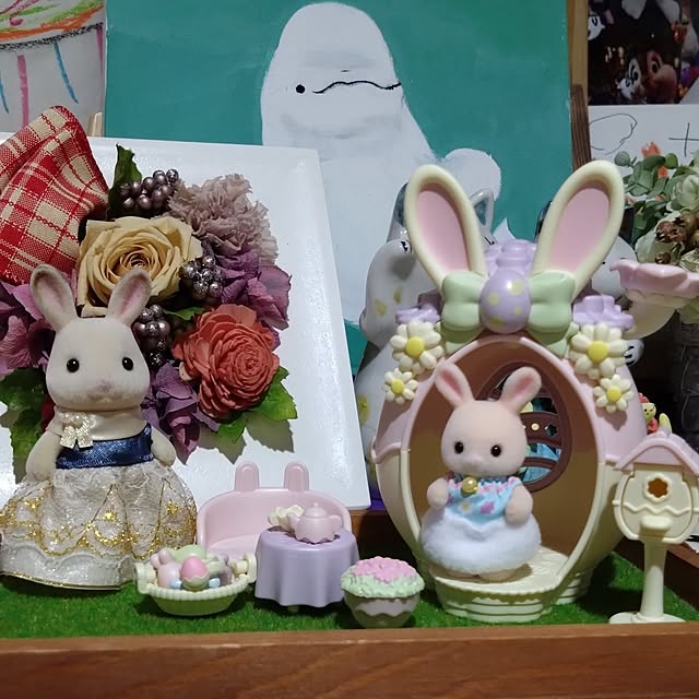 玄関/入り口/シルバニアファミリー/シルバニアファミリーのある暮らし/子ども/子供...などのインテリア実例 - 2025-04-05 17:12:10