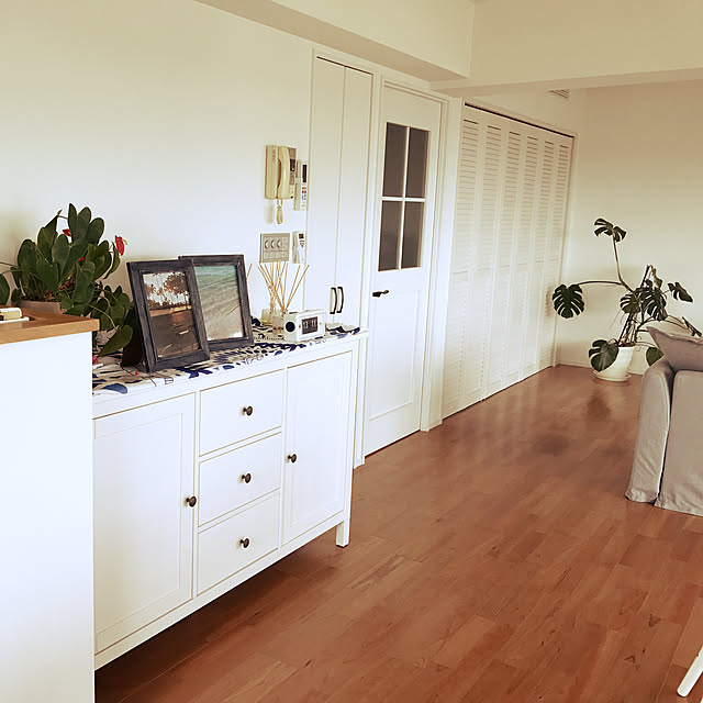 ☆IKEA/イケア☆】HEMNES サイドボード ホワイトステイン
