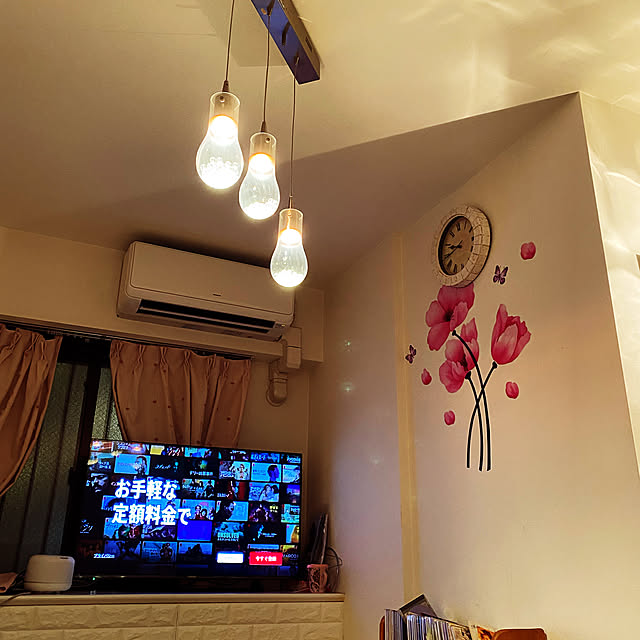 ハイセンスTV/狭い部屋/部屋全体のインテリア実例 - 2021-10-08 08:08:20