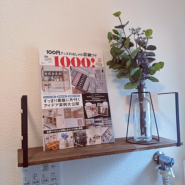 棚/宝島社/100円グッズのおしゃれ収納ワザ1000/セリア/ダイソー...などのインテリア実例 - 2023-04-30 11:12:32