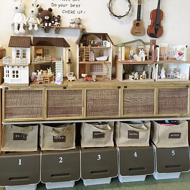 棚/シルバニアのお家♡/シルバニア収納/シルバニアファミリー 棚/シルバニアのお家♡/シルバニア収納/シルバニアファミリー
