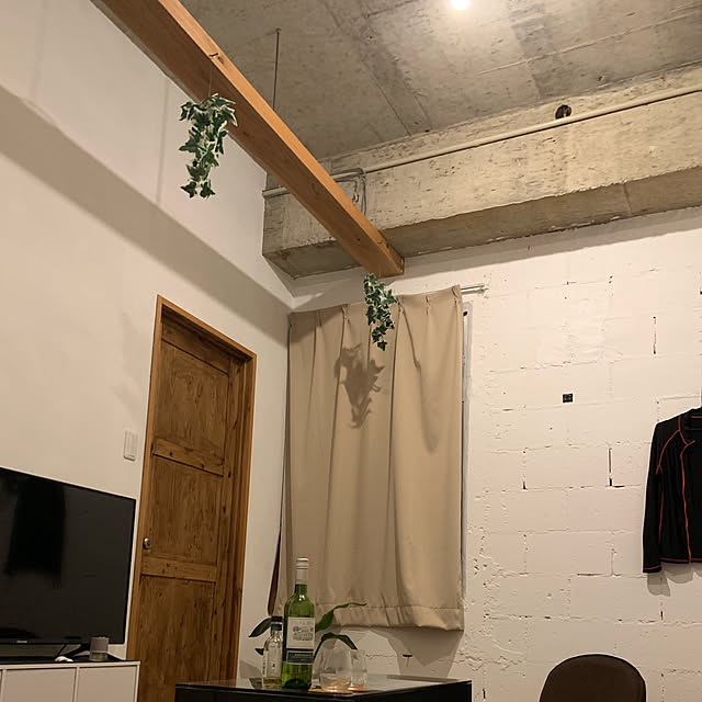 壁/天井/100均/カフェ風/照明/一人暮らしのインテリア実例 - 2018-12-11 02:26:50