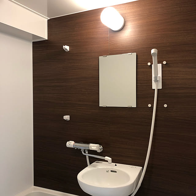 バスルーム/水回り/Amazon/モノトーン/バス/トイレのインテリア実例 - 2021-12-02 08:56:35