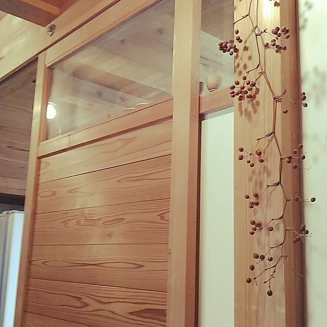 キッチン/ドア/木の家/漆喰壁/和風のインテリア実例 - 2016-03-25 15:11:11
