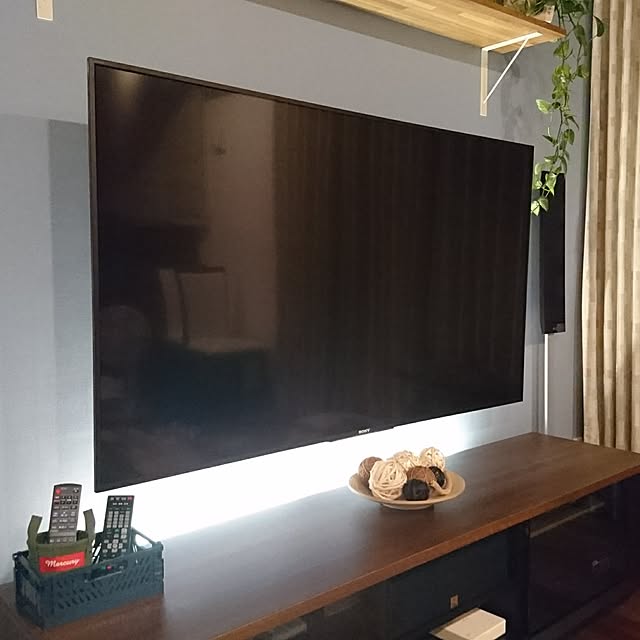 部屋全体/SONY/間接照明/ボタニカルライフ/IKEA...などのインテリア実例 - 2017-06-23 00:47:04