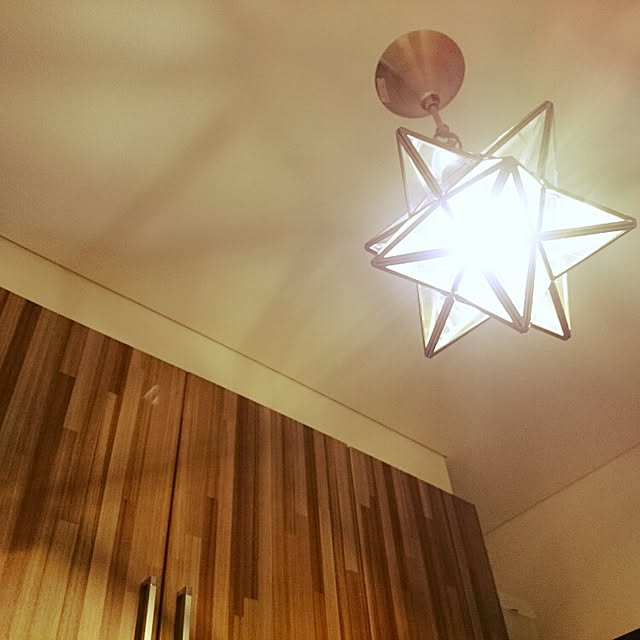 玄関/入り口/照明/カフェ風に憧れる/ハンドメイド/DIY...などのインテリア実例 - 2015-10-10 18:44:08