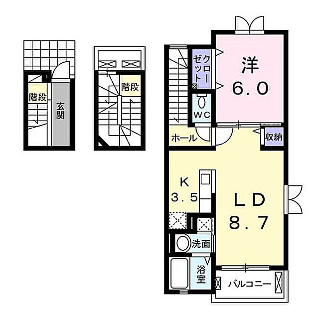 部屋全体/間取り図/一人暮らし/1LDK 1人暮らし/tmm神奈川ライフのインテリア実例 - 2024-09-29 23:25:54