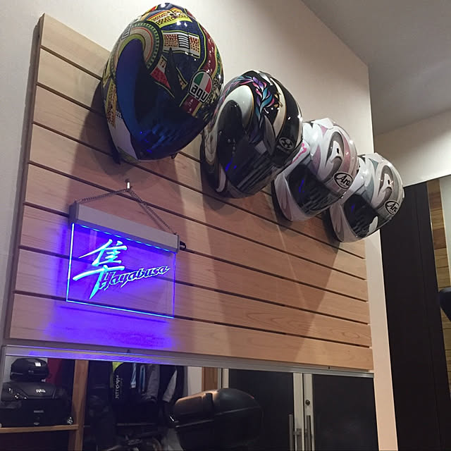 壁/天井/ガレージ/バイクガレージ/インナーガレージのインテリア実例 - 2018-11-20 21:40:05