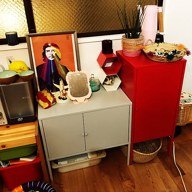 棚/IKEA/観葉植物/一人暮らし/雑貨のインテリア実例 - 2018-02-05 19:29:59