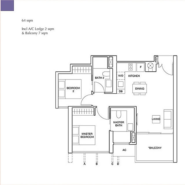 部屋全体/夫婦二人暮らし/2DK/間取り/南国...などのインテリア実例 - 2019-01-24 01:40:47