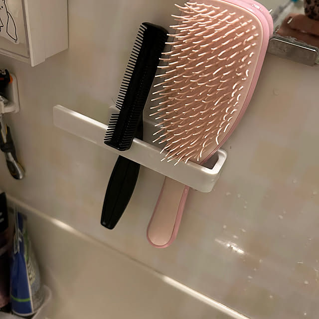 バス/トイレ/浮かせる収納/浮かせると掃除が楽/マグネットシート/浴室収納...などのインテリア実例 - 2025-05-03 23:15:22