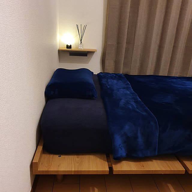 ベッド周り/寝具/一人暮らし/ナチュラル/寝室...などのインテリア実例 - 2020-08-01 20:20:55