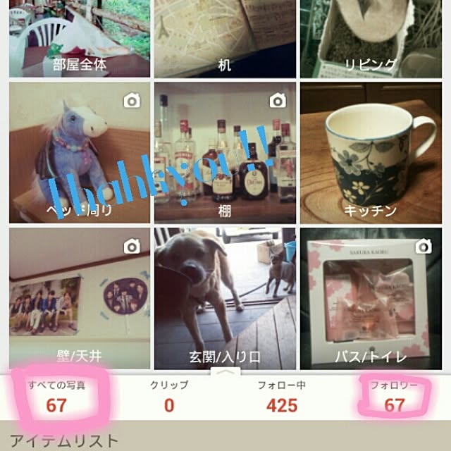 部屋全体/フォロワーさんに感謝です♫のインテリア実例 - 2015-05-02 13:27:44