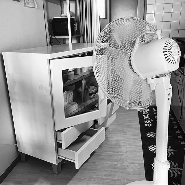 棚/ホワイト化/団地生活/団地住まい/西海岸風...などのインテリア実例 - 2018-05-21 13:00:40
