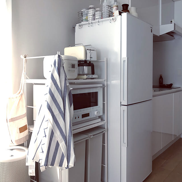 IKEA/一人暮らし/無印良品/モノトーン/キッチンのインテリア実例 - 2020-08-13 09:42:07