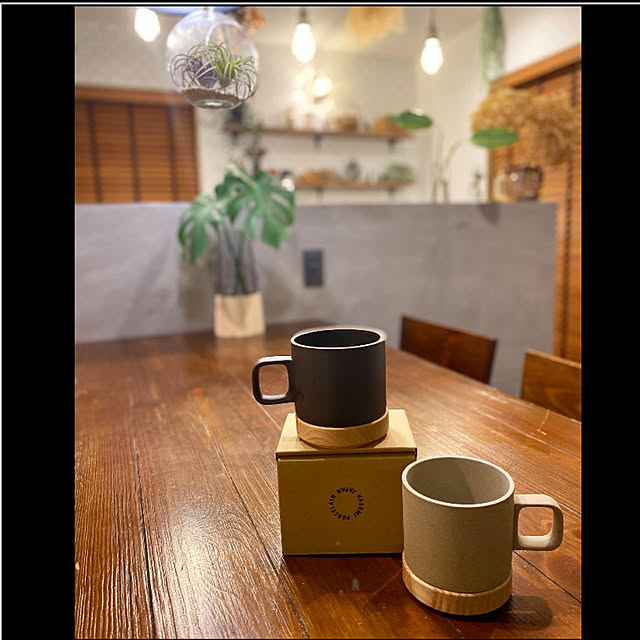 キッチン飾り棚/ドライフラワーのある暮らし/カフェ風インテリア/グリーンのある暮らし/観葉植物のある暮らし...などのインテリア実例 - 2023-03-16 21:05:56