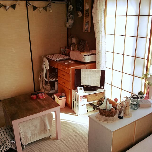 部屋全体/和室/ふすま/雑貨/砂壁...などのインテリア実例 - 2015-02-03 11:41:16