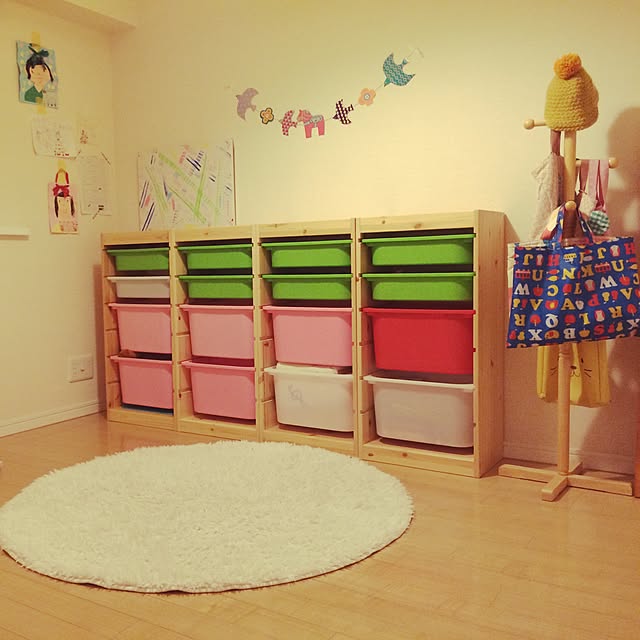 部屋全体/北欧/IKEA/セリア/100均のインテリア実例 - 2016-07-07 20:06:30