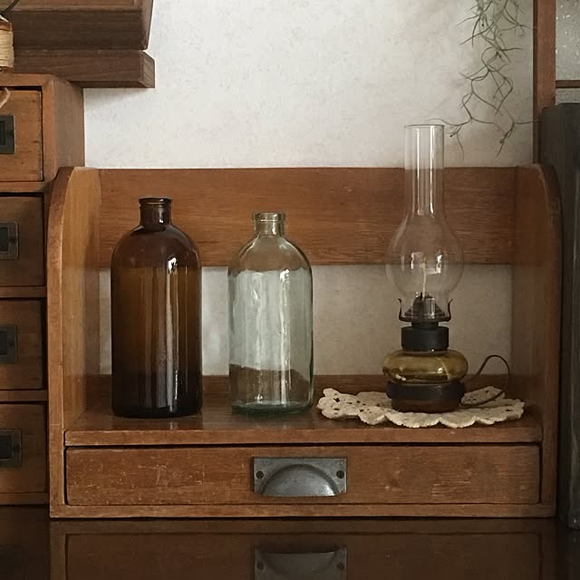 ベッド周り/ビン好き/古いもの好き/蚤の市戦利品/蚤の市ミックス...などのインテリア実例 - 2016-06-07 15:57:09