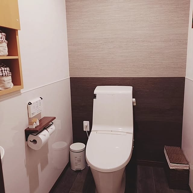 バス/トイレ/ナチュラルが好き/ナチュラルインテリアが好き/トイレットペーパーホルダー/楽天で買ったもの...などのインテリア実例 - 2023-10-09 10:00:42
