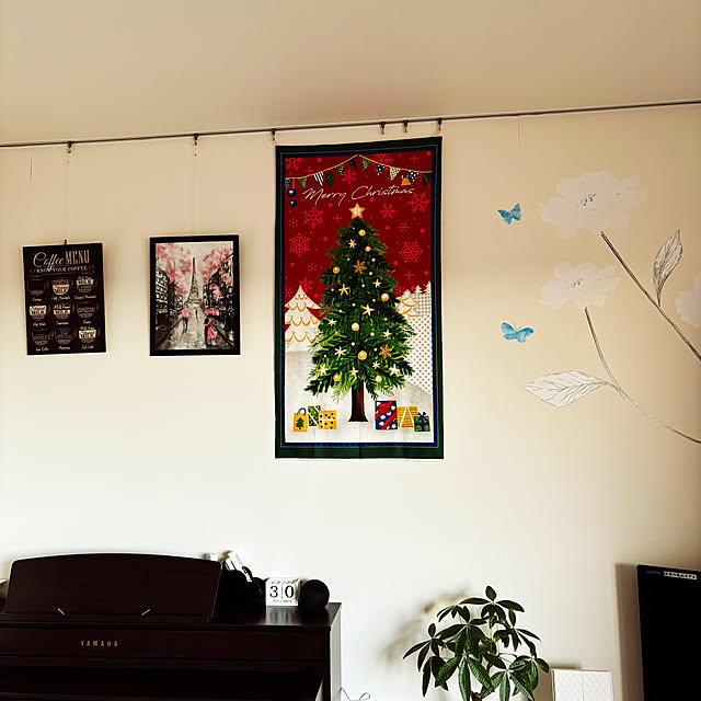 壁/天井/クリスマスのインテリア実例 - 2024-11-30 15:04:47