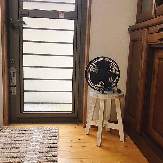木の椅子/シンプルな暮らし/シンプルライフ/夏の必需品/扇風機...などのインテリア実例 - 2020-07-12 11:20:49