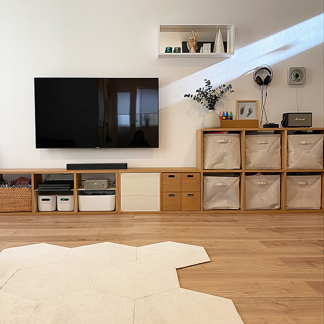 無印良品 スタッキングシェルフ テレビ台