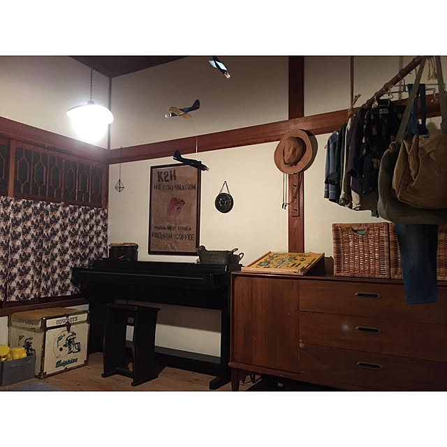 机/米軍払い下げ/子供部屋/DIY/レトロ...などのインテリア実例 - 2017-08-18 20:39:29