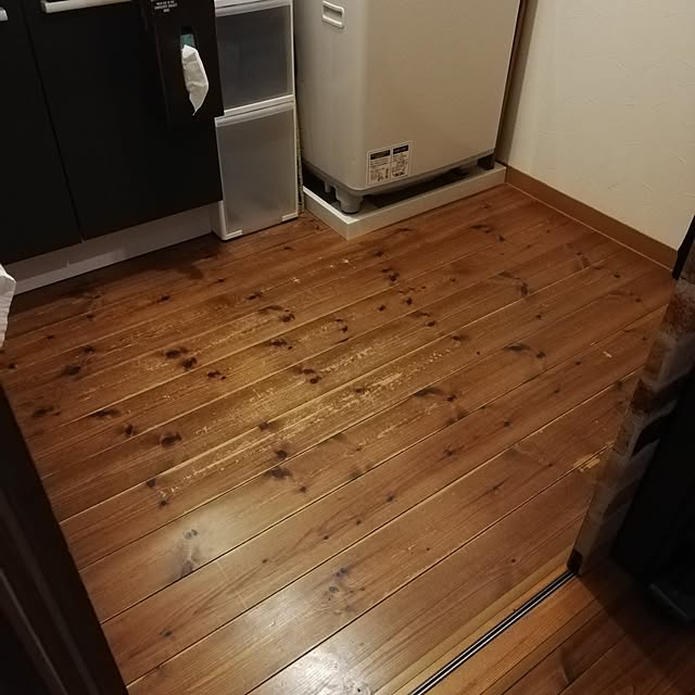 バス/トイレ/DIY/クッションフロア 床/DIY大好き♡/いいね！ありがとうございます♪...などのインテリア実例 - 2025-01-13 19:31:31