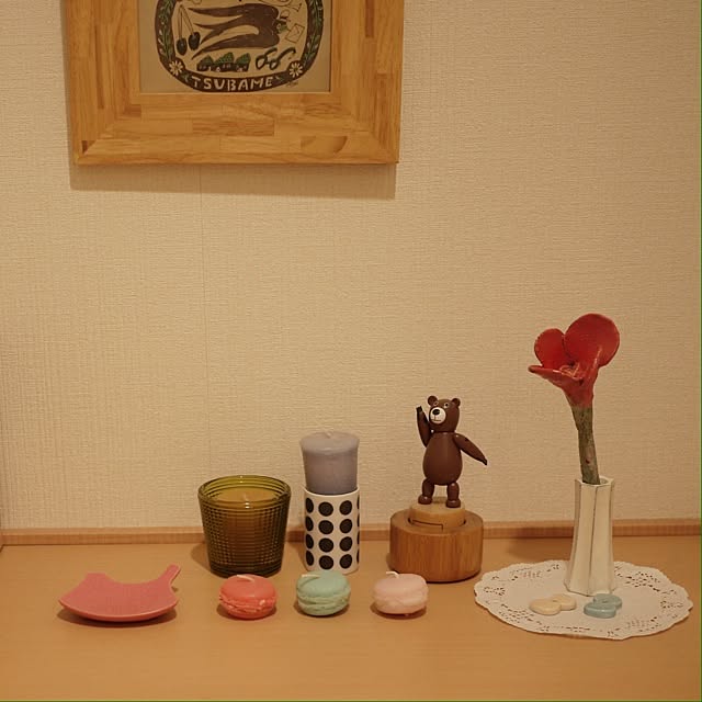 玄関/入り口/雑貨/作家/レトロ/イイホシユミコ...などのインテリア実例 - 2014-07-06 06:21:52