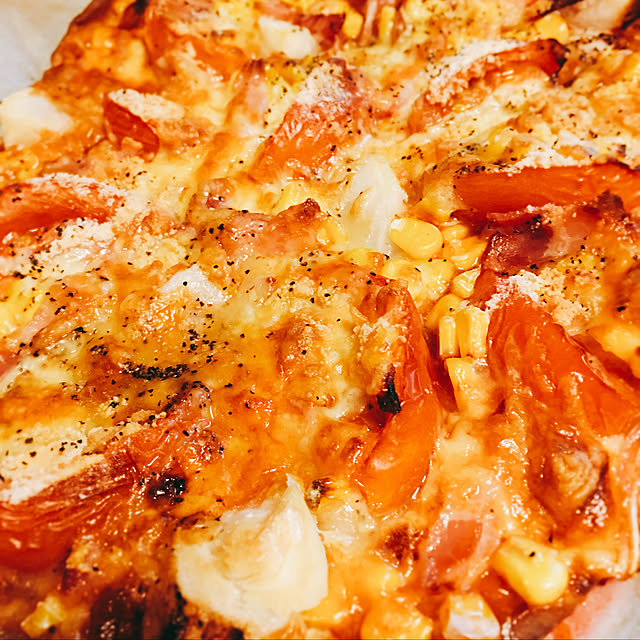 朝食♡/(・∀・)ｲｲﾈ!!ありがとうございます/手作り/ピザ/キッチンのインテリア実例 - 2019-05-26 23:39:10