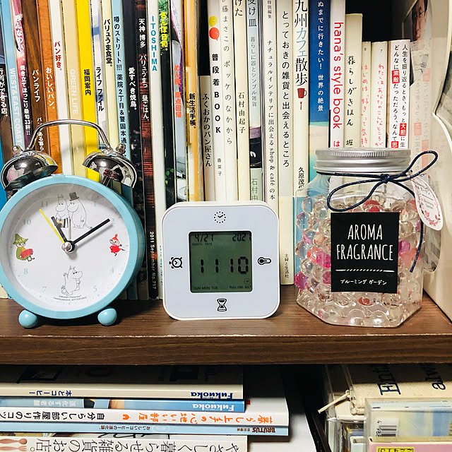 目覚まし時計/棚/ダイソー/IKEAのインテリア実例 - 2021-04-21 23:15:57