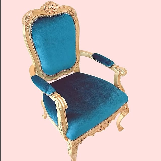 オーダー家具/猫脚チェア/ロイヤルインテリア/ベルベッド/アジュールブルー...などのインテリア実例 - 2025-05-26 12:57:13