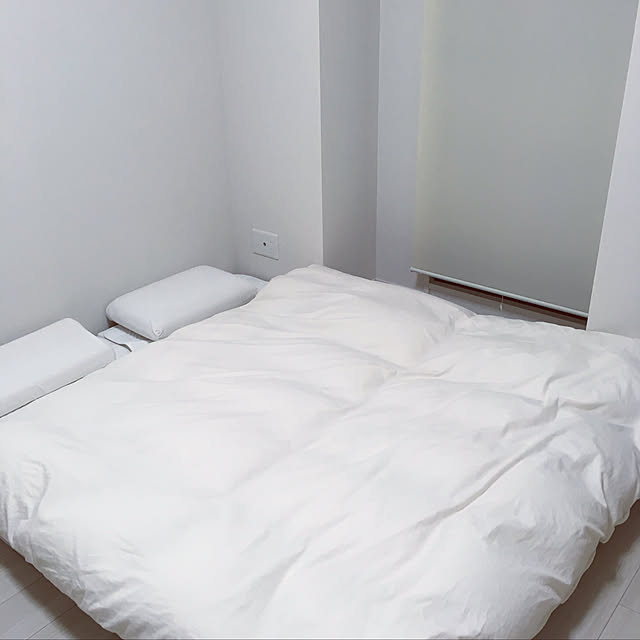 シンプル/モノトーン/ベッド周りのインテリア実例 - 2019-05-07 08:26:11
