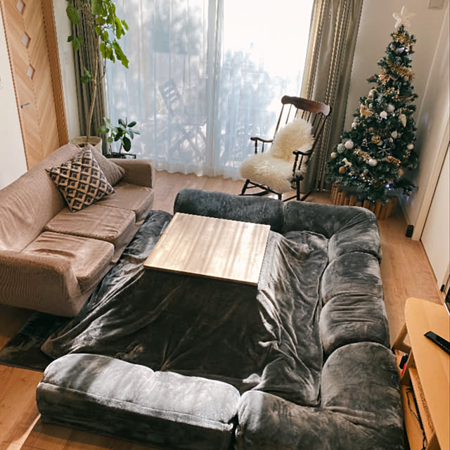 クリスマス/ロッキングチェア/ウンベラータ/冬支度/IKEA LUDDE...などのインテリア実例 - 2021-11-19 13:46:19