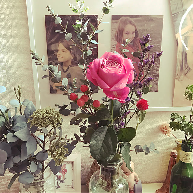 ベッド周り/花のある暮らしのインテリア実例 - 2019-02-18 12:15:59