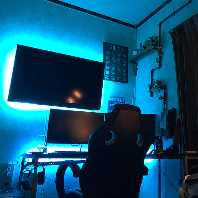 DIY/男前/照明/机のインテリア実例 - 2019-03-27 23:07:24