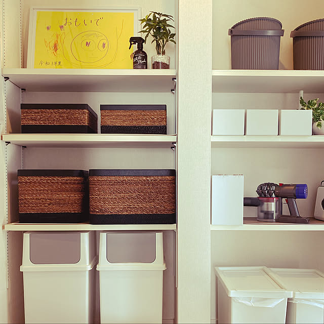 fuuchanのIKEA (イケア)-IKEA(イケア) FILUR 42 l 80193900 ふた付き容器、ホワイトの家具・インテリア写真