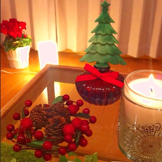 棚/クリスマスのインテリア実例 - 2012-12-05 05:05:18