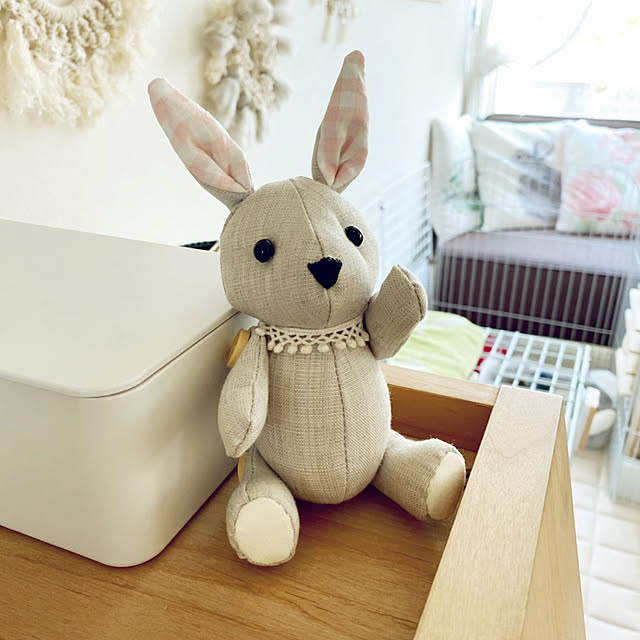 レオくん₍ ᐢ. ̫ .ᐢ ₎/うさぎ飼ってます/うさぎと暮らす/anzさんの作品♡﻿/RCの出会いに感謝♡...などのインテリア実例 - 2021-05-03 22:10:07