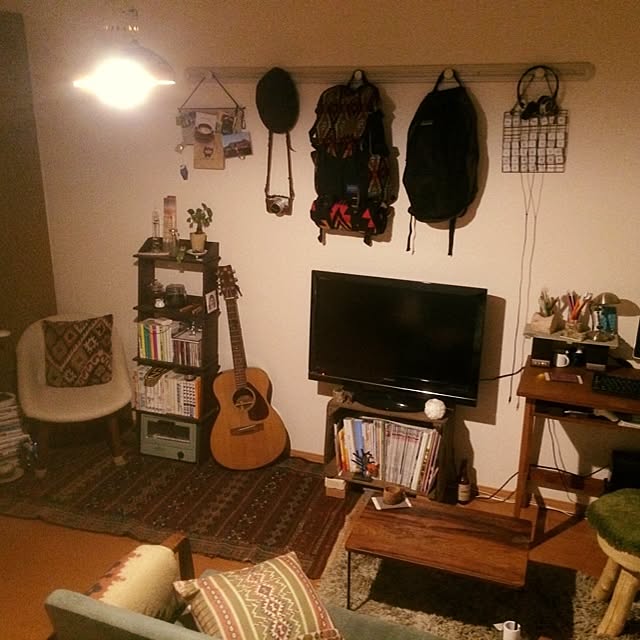 部屋全体/一人暮らし/北欧/雑貨/アンティークのインテリア実例 - 2014-05-15 01:32:05